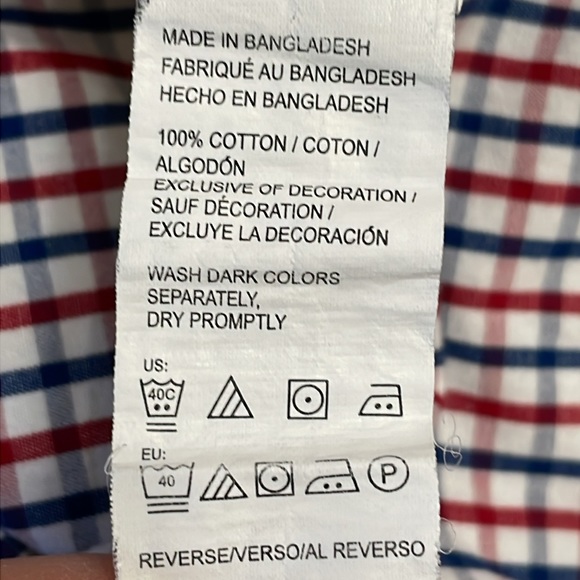 Izod Men’s Long Sleeve Button Down Shirts (Bundle of 3) Large - Picture 8 of 17